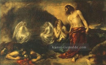 Christus erscheint Maria Magdalena nach der Auferstehung William Etty Nacktheit Ölgemälde